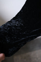 クリスチャン・ディオール ヴィンテージ ベルベット トラウザーズ クリスチャン・ディオール ヴィンテージ ブラック ベルベット トラウザーズ フランス製