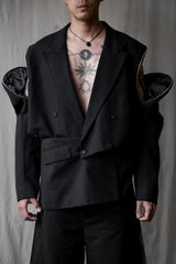 Ban Restructure Shiftable-Zipper Suit Jacket 伴重製可拆式拉鍊西裝外套(MATSUSHIMA)