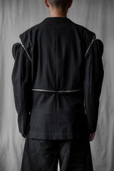 Ban Restructure Shiftable-Zipper Suit Jacket 伴重製可拆式拉鍊西裝外套(MATSUSHIMA)