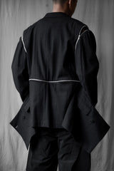 Ban Restructure Shiftable-Zipper Suit Jacket 伴重製可拆式拉鍊西裝外套(MATSUSHIMA)
