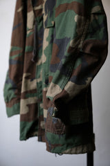 USARMY 1990's M-65 Camo Field Jacket John Ownbey Inc. US Army issued woodland camouflage field jacket
