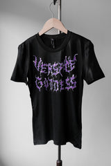 VERSACE Goddess Metallic Print Tee 凡賽斯 金屬亮面印花短踢