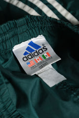Adidas 90's Vintage Nylon Track Pants Adidas nylon shrink sports pants zipper at the bottom