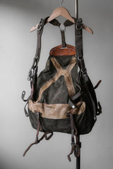 スウェーデン軍第二次世界大戦M-39リュックサックバックパック第二次世界大戦スウェーデン軍キャンバスバックパックC