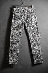 COMME des GARCONS HOMME PLUS 13S/S Leopard Pattern Pants Kawakubo Rei men's main line leopard print slim trousers