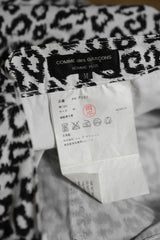 COMME des GARCONS HOMME PLUS 13S/S Leopard Pattern Pants Kawakubo Rei men's main line leopard print slim trousers