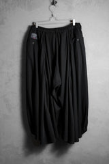 Regulation Yohji Yamamoto TWILL Z-STANDARD CROW PANTS 山本耀司副線 縮口裙擺烏鴉褲
