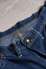 Lee 1960~70's 191Z Jelt Denim Sanforized Union Made in USA Carpenter Jeans with replacement zipper
