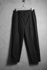 monkey time TW TWILL WIDE 1P PANTS wool blend pleated suit wide pants