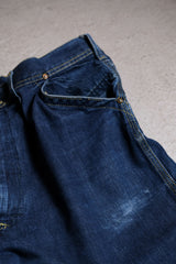 Lee 1960~70's 191Z Jelt Denim Sanforized Union Made in USA Carpenter Jeans with replacement zipper