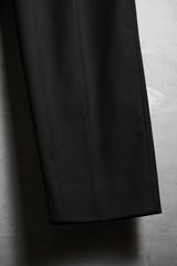 monkey time TW TWILL WIDE 1P PANTS wool blend pleated suit wide pants