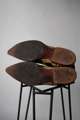 Vintage 2-Tone Argyle Cowboy Western Boots