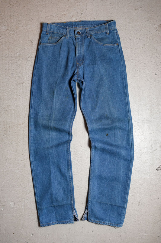 Levi’s 1980’s Vintage 40506 Orange Tab Denim Jeans 橘標牛仔褲 褲腳剪開