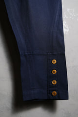 COMME des GARCONS 08S/S Breeches 川久保玲支線 馬術褲 深藍