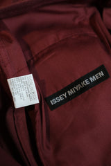 ISSEY MIYAKE MEN Curved Leg Pants 三宅一生 彎曲剪裁長褲 褲口變化