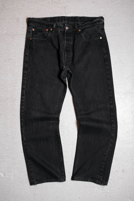 Levi’s 501 Black Denim Jeans 墨西哥製 黑丹寧牛仔褲