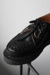 GEORGE COX x OVERKILL x CHAOS PUNK 10A/W Limited Shoes three-party joint woven thick-soled shoes