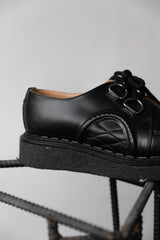 GEORGE COX x OVERKILL x CHAOS PUNK 10A/W Limited Shoes three-party joint woven thick-soled shoes