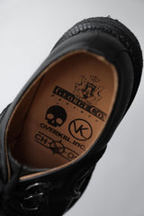 GEORGE COX x OVERKILL x CHAOS PUNK 10A/W Limited Shoes three-party joint woven thick-soled shoes