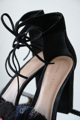 Loeffer & Randall バージニア スエード ヒール サンダル アメリカンブランドのスエードストラップ ハイヒールサンダル