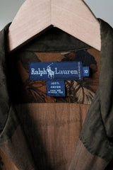 Polo Ralph Lauren Vintage All Over Print Rayon Shirt 羅夫·勞倫古著 滿版印花人造絲襯衫