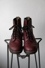 Dr.Martens 1460 10eyes Leather Boots Dr.Martens 8-hole leather boots wine red