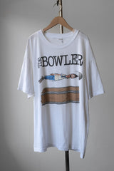 1980年代ヴィンテージ The BOWLER Tシャツ 50/50 シングルステッチ ヴィンテージプリント ショートパンツ
