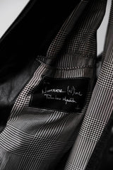 Number (N)ine 05S/S レザーノースリーブロングライダースベスト タカヒロミヤシタ ロングレザーライダースベスト riri ジッパー