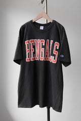 Champion 1980's Vintage BENGALS Tee Cincinnati Bengals American football vintage short kicks made in the USA