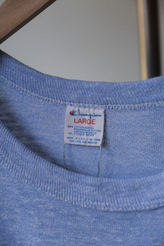 Champion 1980's Vintage Dayton Cross-Country Tee Vintage short kicks cross-country running sports made in the United States