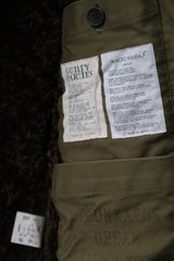 WACKO MARIA N-1 Deck Jacket Leather Collar Studded&Patch Leather Collar Studded&Patch Navy Deck Jacket WALDES Zipper