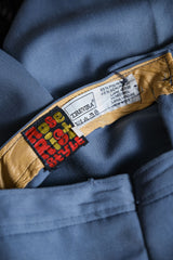 Vintage 70~90's Wide Leg Flared Pants Vintage twill wide leg flared pants light blue