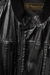 Undercover 09S/S Leather Rider Jacket Takahashi Shield Riri Zipper Rider Leather Jacket