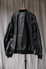 Undercover 09S/S Leather Rider Jacket Takahashi Shield Riri Zipper Rider Leather Jacket
