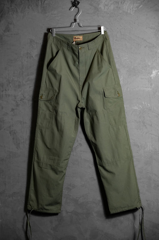 Nigel Cabourn Piped Pants Cotton Ripstop 英國軍工裝品牌 抗撕裂布軍褲