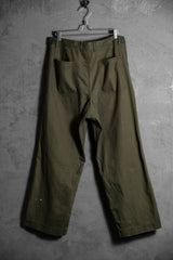 PHIGVEL MAKERS &CO. HBT MIL TROUSERS Japanese American replica brand herringbone military pants made in Japan