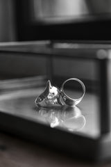 Horned Sculpture 925 Sterling Silver Ring 角形雕塑純銀戒
