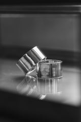 Mirror Polish Wide 925 Sterling Silver Ring 鏡面寬版925純銀戒