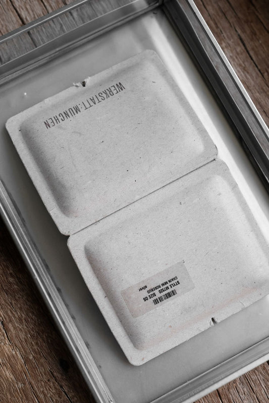 WERKSTATT:MÜNCHEN Necklace Munich handmade silver jewelry brand sterling silver