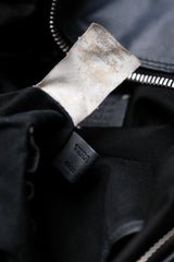 Maison Martin Margiela 12S/S 2-Way Leather Shoulder Tote Bag Maison Martin Margiela dark blue leather shoulder tote bag