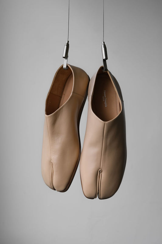 Maison Margiela Tabi Babouche Shoes leather flat tabi shoes