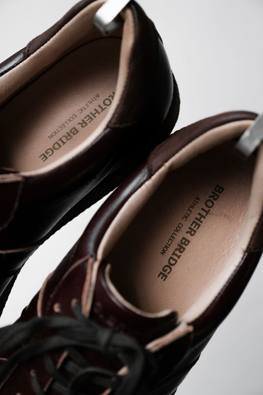 Brother Bridge Horsehide Leather German Trainer Shoes Japanese handmade shoe brand tea core horsehide German training shoes