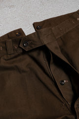 French 1950~60's Vintage SNCF Railway Workers Pants French National Railway Workers Canvas Work Pants