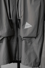 and wander Pertex Shield 日本のアウトドア機能性ブランド 防水透湿レインコートジャケット