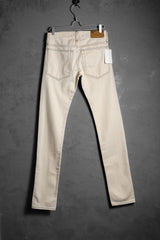 ヘルムート ラング ミッドライズ ナチュラル スリム ジーンズ オリジナル デニム スリムパンツ 新品タグ付き