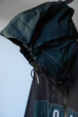 and wander Pertex Shield Color-Block Rain Jacket 日本のアウトドア機能性ブランド カラーブロック 防水ジャケット