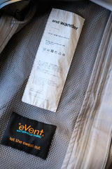 and wander Pertex Shield Color-Block Rain Jacket 日本のアウトドア機能性ブランド カラーブロック 防水ジャケット