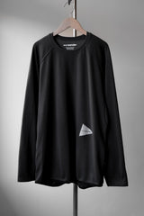 and wander Power Dry Jersey Raglan T-shirt 日本戶外機能品牌 速乾機能布料長袖上衣