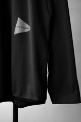 and wander Power Dry Jersey Raglan T-shirt 日本戶外機能品牌 速乾機能布料長袖上衣