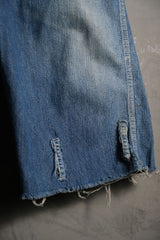 リメイクヴィンテージ ユニオンメイド デニムオーバーオール ショーツ